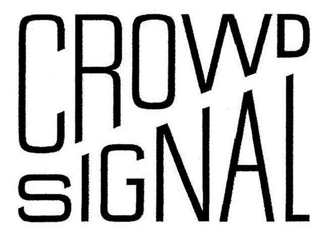 Trademark Logo CROWDSIGNAL
