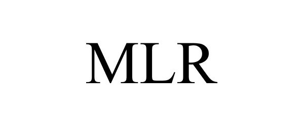 Trademark Logo MLR