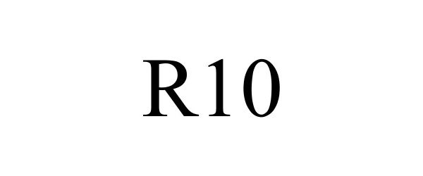 Trademark Logo R10