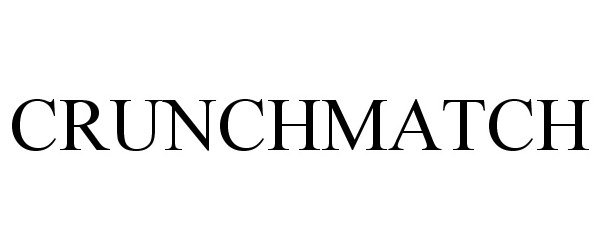 Trademark Logo CRUNCHMATCH