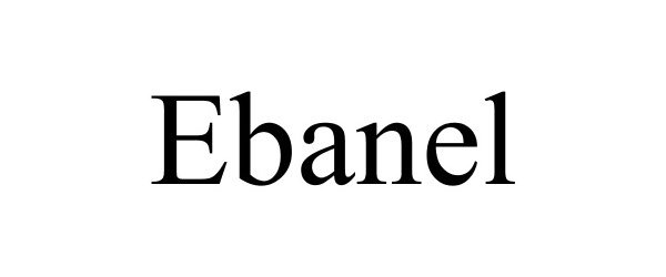 Trademark Logo EBANEL
