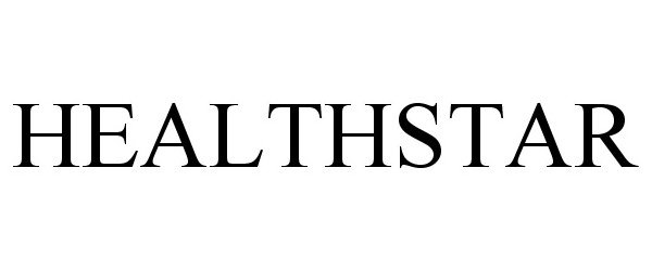 Trademark Logo HEALTHSTAR