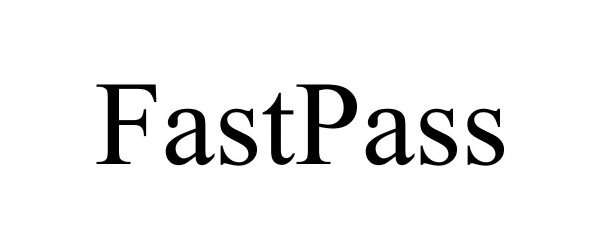 Trademark Logo FASTPASS