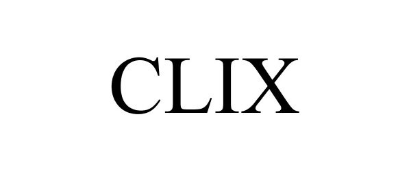 Trademark Logo CLIX