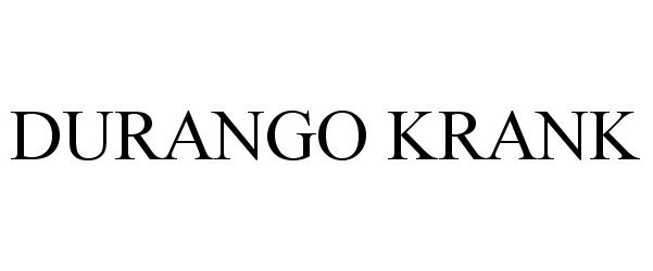  DURANGO KRANK