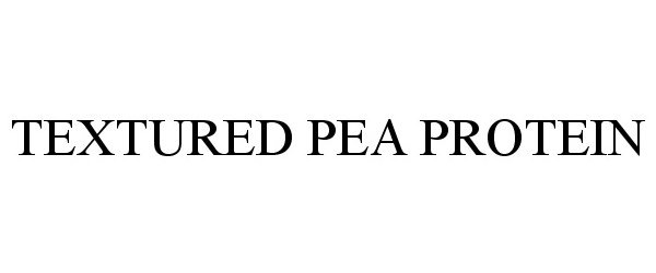  TEXTURED PEA PROTEIN