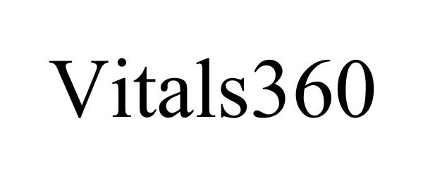 Trademark Logo VITALS360