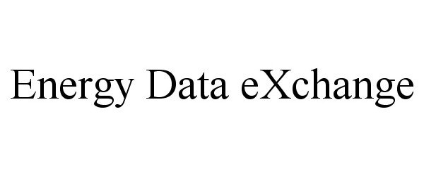 Trademark Logo ENERGY DATA EXCHANGE