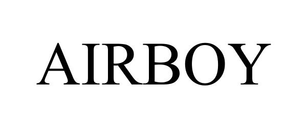 Trademark Logo AIRBOY