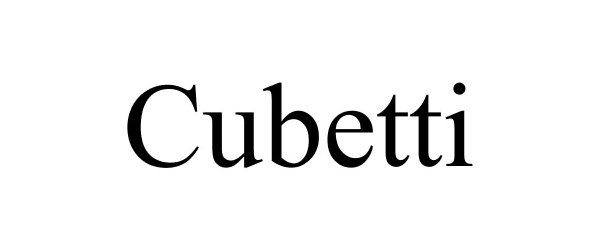  CUBETTI