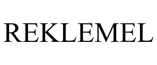 Trademark Logo REKLEMEL