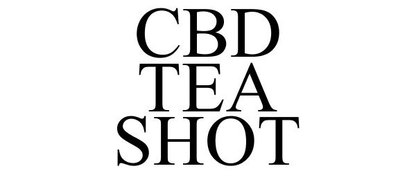 Trademark Logo CBD TEA SHOT