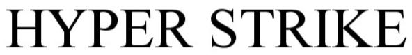 Trademark Logo HYPER STRIKE