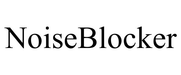 Trademark Logo NOISEBLOCKER