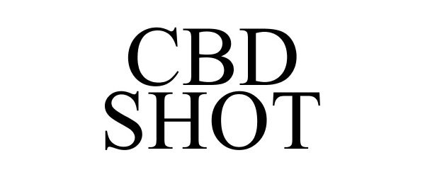Trademark Logo CBD SHOT