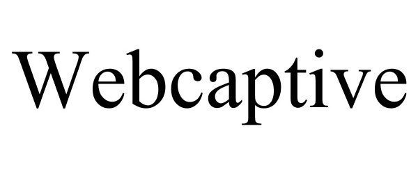 Trademark Logo WEBCAPTIVE