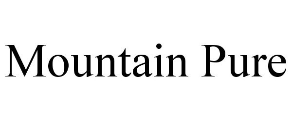  MOUNTAIN PURE