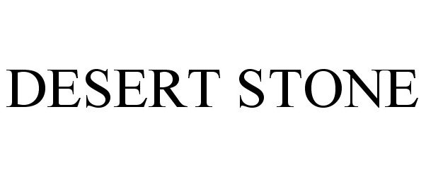 Trademark Logo DESERT STONE