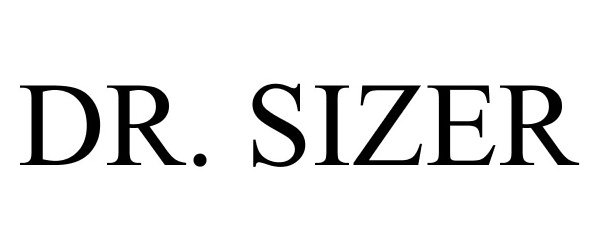 Trademark Logo DR. SIZER