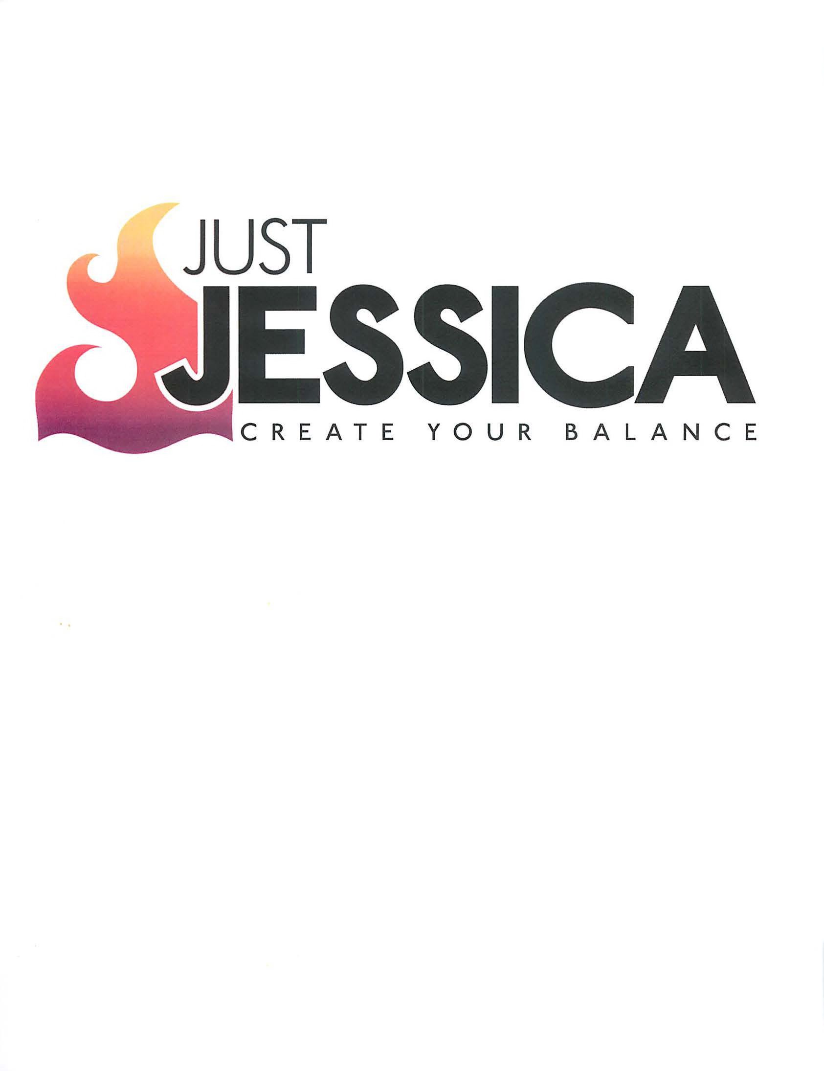 Trademark Logo JUST JESSICA CREATE YOUR BALANCE