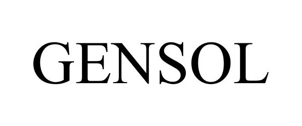 Trademark Logo GENSOL