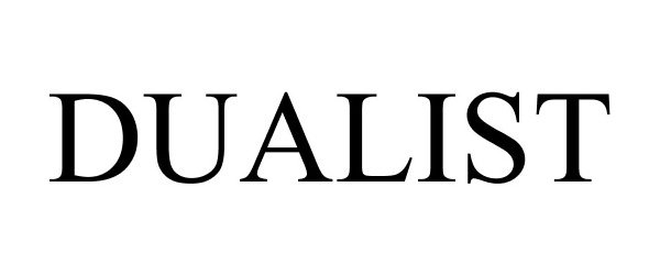 Trademark Logo DUALIST