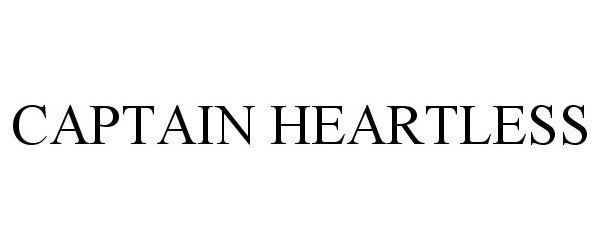 Trademark Logo CAPTAIN HEARTLESS