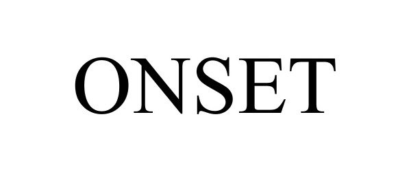 Trademark Logo ONSET