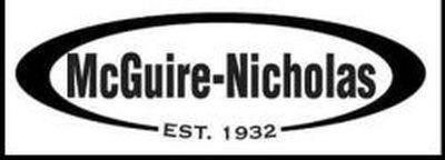 Trademark Logo MCGUIRE-NICHOLAS EST. 1932