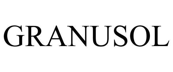 Trademark Logo GRANUSOL