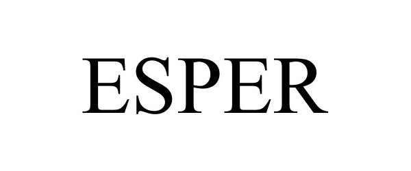 Trademark Logo ESPER