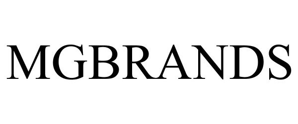 Trademark Logo MGBRANDS