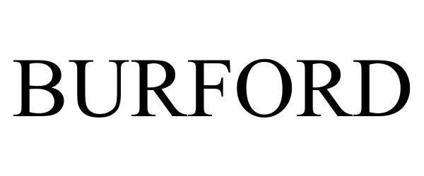 Trademark Logo BURFORD