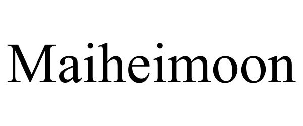Trademark Logo MAIHEIMOON