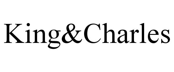 Trademark Logo KING&CHARLES