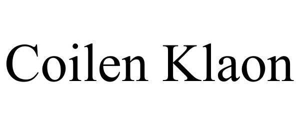 Trademark Logo COILEN KLAON