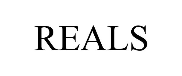 Trademark Logo REALS