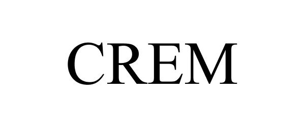 Trademark Logo CREM