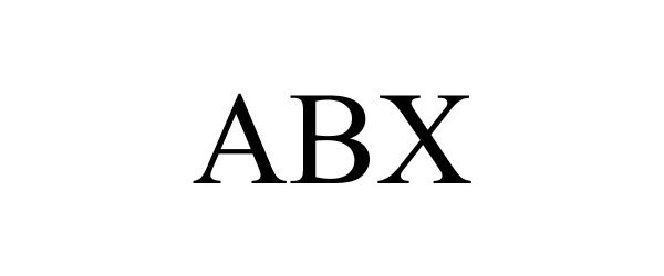 Trademark Logo ABX