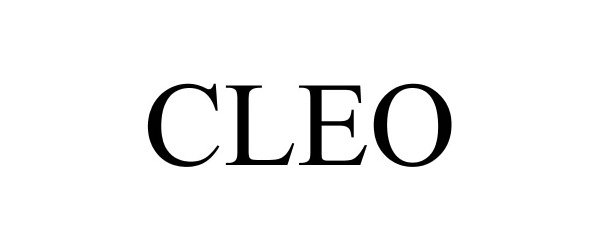 Trademark Logo CLEO