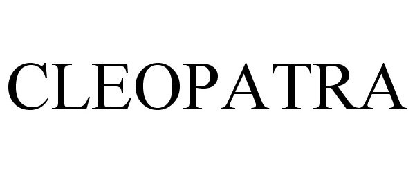 Trademark Logo CLEOPATRA