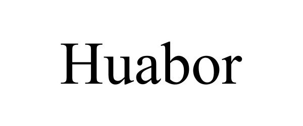 Trademark Logo HUABOR