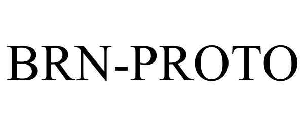 Trademark Logo BRN-PROTO