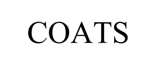 Trademark Logo COATS