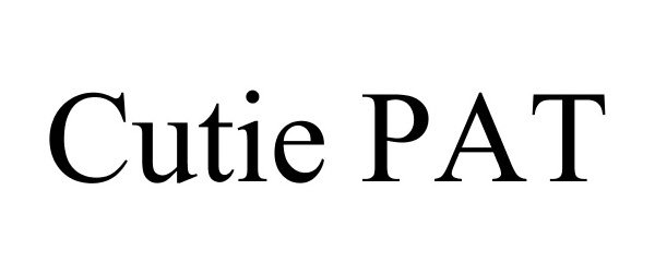 Trademark Logo CUTIE PAT