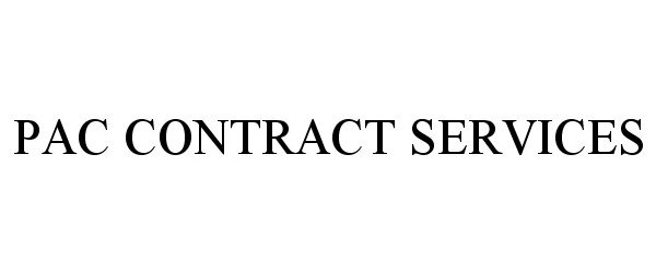  PAC CONTRACT SERVICES