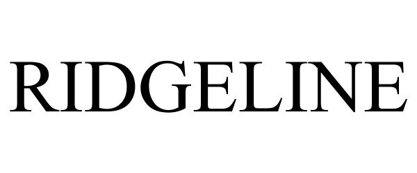 Trademark Logo RIDGELINE