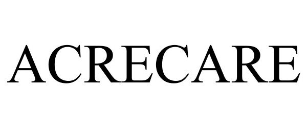 Trademark Logo ACRECARE