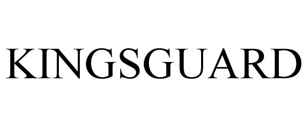 Trademark Logo KINGSGUARD