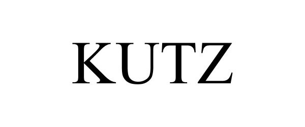 Trademark Logo KUTZ